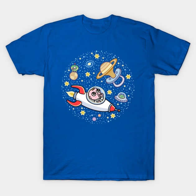 Astro Baby T-Shirt by byTxemaSanz